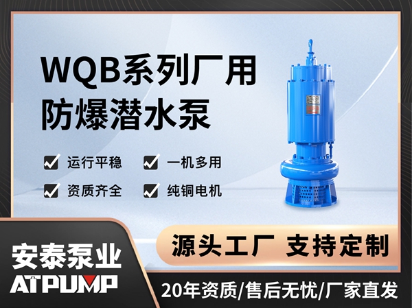 WQB系列厂用SG游戏平台官网:防爆
潜水泵